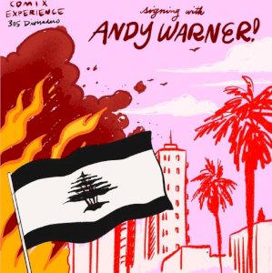 🔥 Not to be missed! This Wednesday, Andy Warner will be joining us to discuss his exceptional graphic memoir, Spring Rain! 🔥
The free-to-the-public signing at 5pm will be followed by our private Graphic Novel of the Month Club meeting at 8pm!