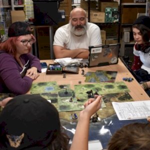 Dungeons & Dragons is where friendships are forged at the table. For new players and returning adventurers, D & D encounters is a great place to gain levels, earn treasures, and create lasting memories. Joins us  Wednesday nights at 5 pm to begin your adventure.