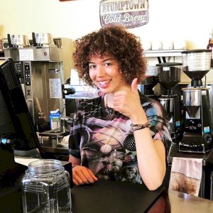 Our friendly baristas really keep the Stumptown coffee flowing. ☕️