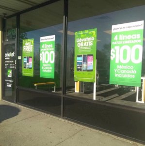Switch to Cricket Wireless in Somerdale, NJ and get 4 lines for $100 a month with 4 FREE phones! LIMITED TIME ONLY: Save an additional 15% off accessories by showing us this AD! *Promotion can change at any given time without notice, see associate in store for full details and requirements.