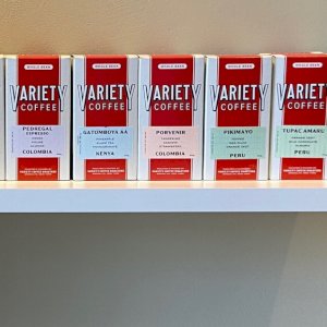 It’s new bean day here at Compton’s Coffee. Come check out the new releases from Variety Coffee Roasters,  Pedregal Espresso from Colombia and Gatomboya AA from Kenya. Both single origin with unique and powerful flavor profiles. All boxes of coffee come with a free cup of drip.