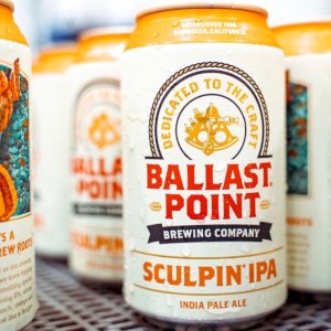 Beat the heat with this award winning crisp and cool Sculpin India Pale Ale from Ballast Point.