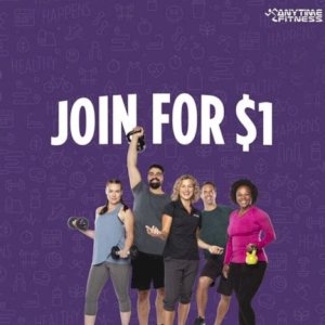 THERE IS STILL TIME LEFT TO JOIN ANYTIME FITNESS FOR ONLY $1!! CALL OR TEXT 937-707-3494 FOR MORE DETAILS!