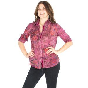 Spring is in bloom!🌷🌻🌸 
This beautiful cotton gauze blouse come in 3 colors and can easily be worn on it’s own or as a lightweight spring/summer shirt-jacket. 
Comes in small, medium, large, and xlarge.