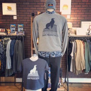 SEALriously, ASMBLY HALL is for the family! We just stocked up on the most comfiest and coziest sweatshirts and tees! Come by our Fillmore Flagship or Divis Outpost and let us help you SEAL the deal!