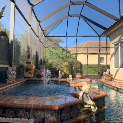 Jpm Pool Cage Painting Lakewood Ranch Corporate Park A Local